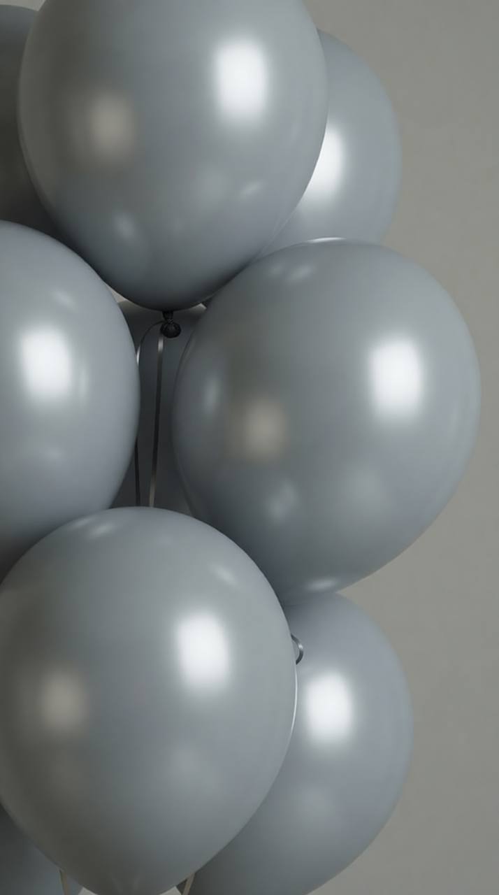 Гелиевые шары «Серые»